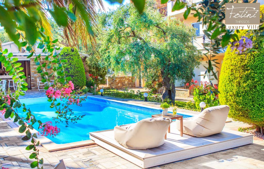 Luxury Villa Fotini 萨索斯 外观 照片