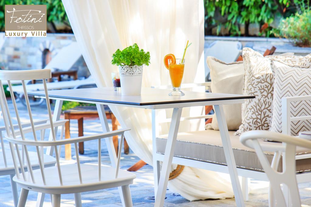 Luxury Villa Fotini 萨索斯 外观 照片